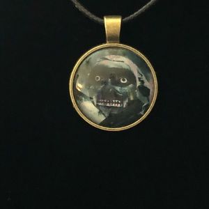 Ghoul inspired charm and necklace